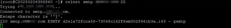 telnet smtp.samole.com 25 - TAKI官方部落格