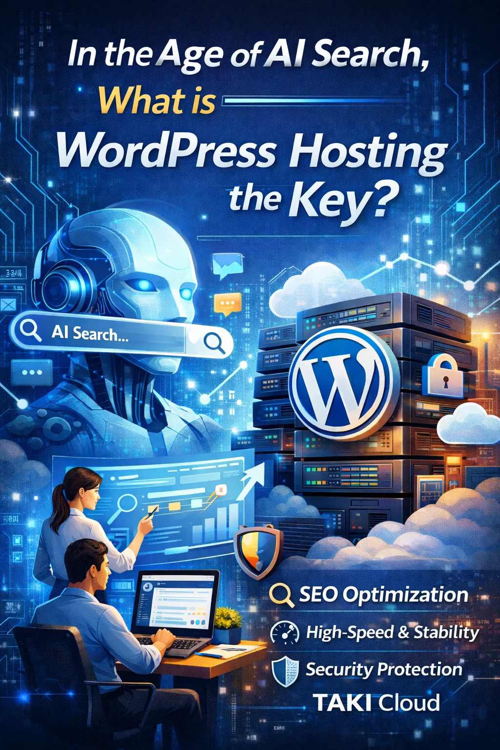 AI 搜尋時代,為什麼 WordPress 主機突然變得這麼重要? - TAKI官方部落格