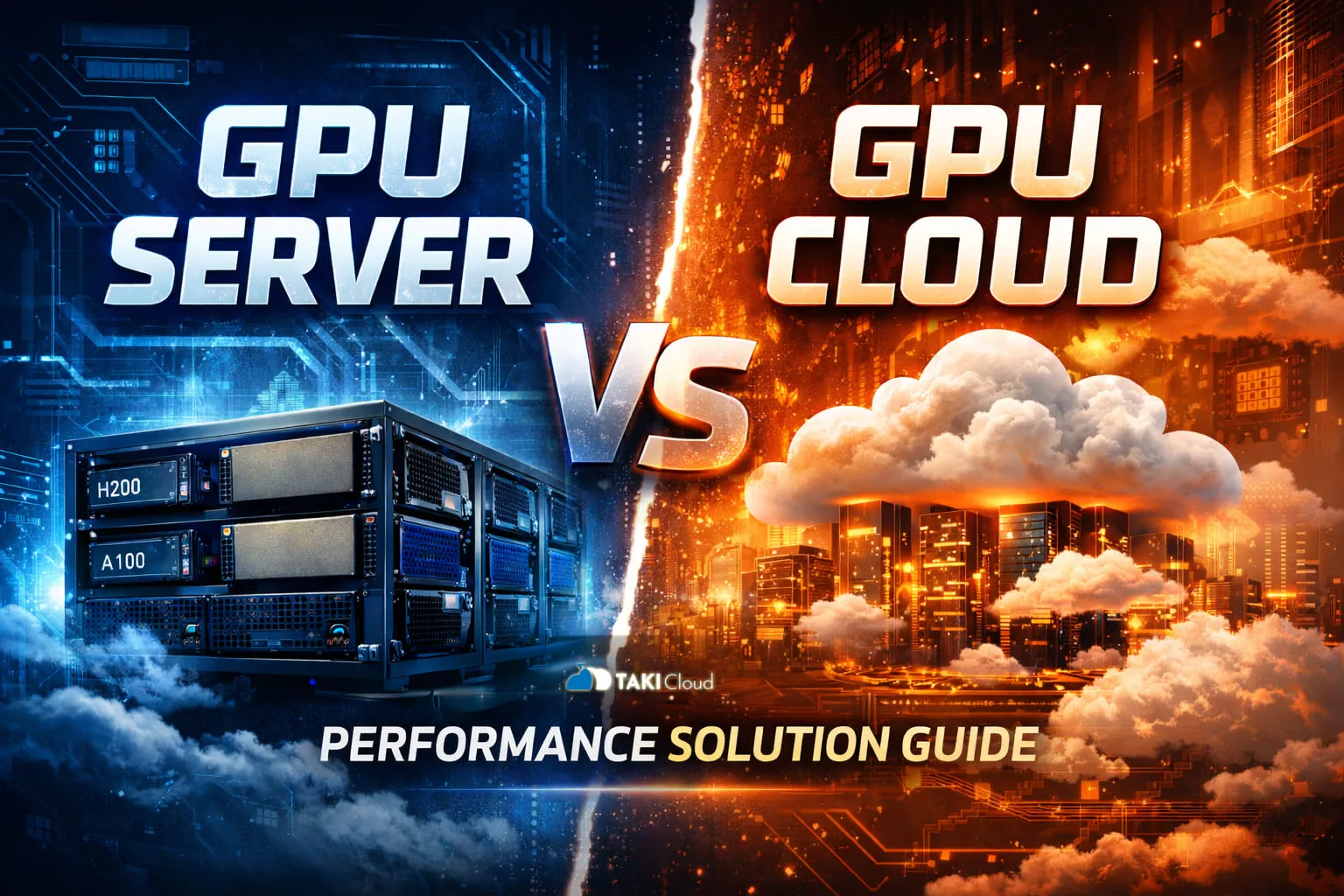 GPU Server vs. GPU Cloud 差異全解析:2026 企業 AI 算力的「隱形成本」與「效能真相」 - TAKI官方部落格