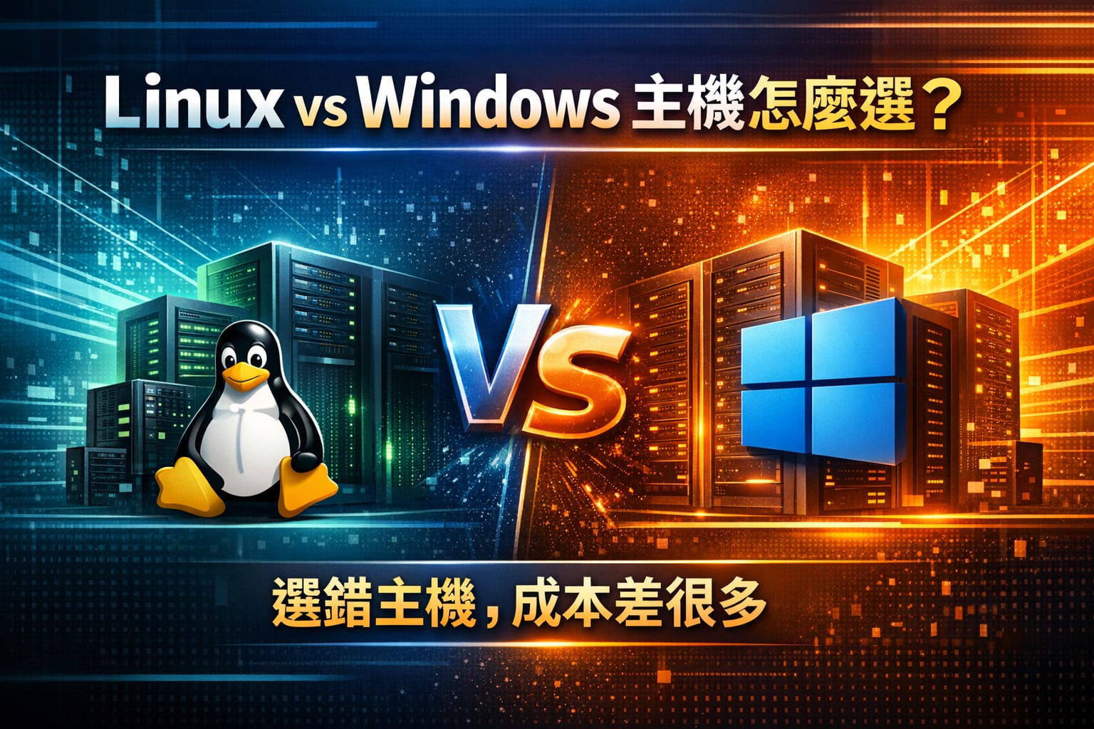 Linux vs Windows 虛擬主機怎麼選?差異一次看懂(2026指南) - TAKI官方部落格