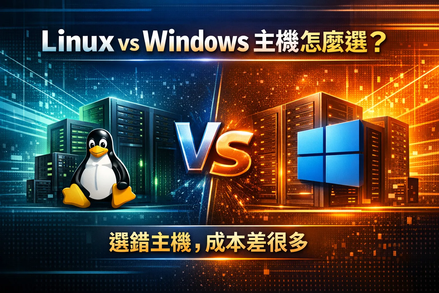 Linux vs Windows 虛擬主機怎麼選?差異一次看懂(2026指南) - TAKI官方部落格