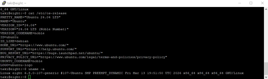 檢查作業系統版本 - TAKI官方部落格 - TAKI官方部落格 以下以 Ubuntu / Linux 為主。正式安裝 Ollama 之前,建議先做基本環境檢查,避免安裝完成後才發現 RAM 不夠、硬碟不足、GPU 沒被系統抓到,或 port 已經被占用。