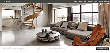 Peny Hsieh Interiors 源原設計 網站設計 by TAKI Cloud