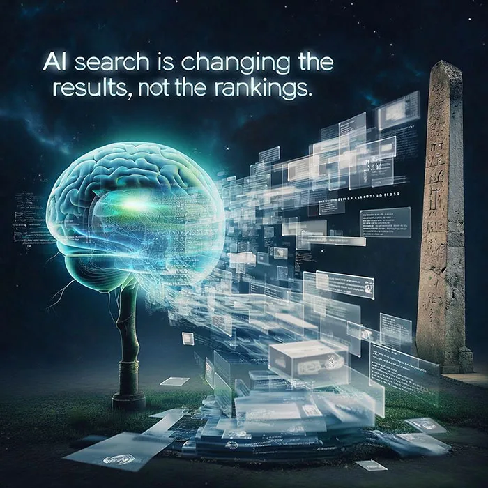 AI 搜尋正在改變結果,而不是排名 - TAKI主機託管 - TAKI主機託管