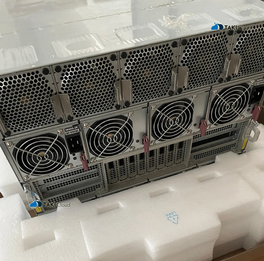TAKI Cloud H100機箱後方風扇與電源 - TAKI主機託管 - TAKI主機託管